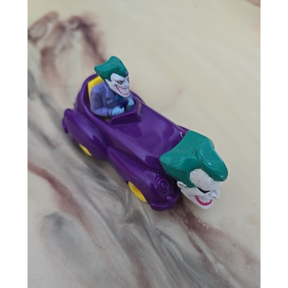 Vintage 1993 McDonald's Happy Meal Toy Joker Punch Car Vehicle Action Figure Toy
